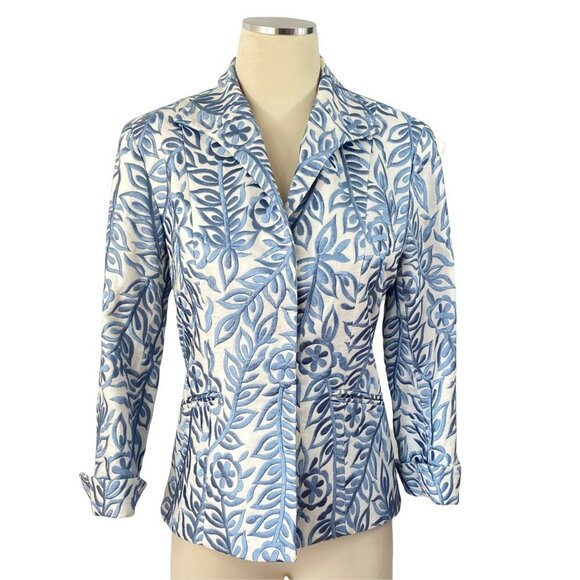 Lafayette 148 embroidered blazer - Picture 1 of 9